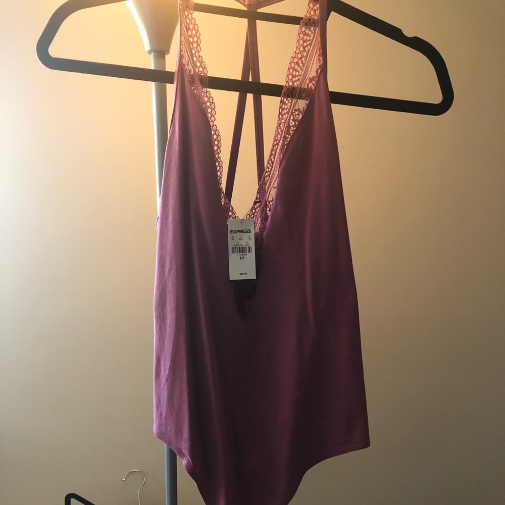 Lace body suit